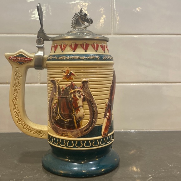 Vintage Anheuser-Bush Beer Stein - Picture 3 of 8